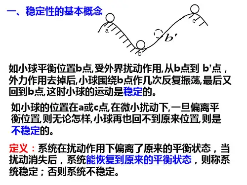 3.5线性系统稳定性分析