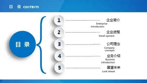2018企业简介宣传产品介绍动态PPT模板