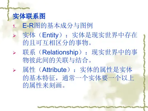 ER图的绘制与转换