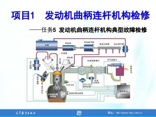汽车发动机系统检修(张振东)项目1 任务5 发动机曲柄连杆机构典型故障检修