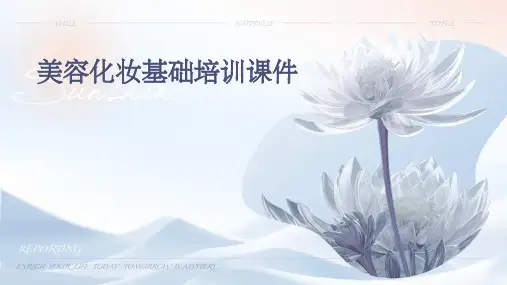 美容化妆基础培训课件