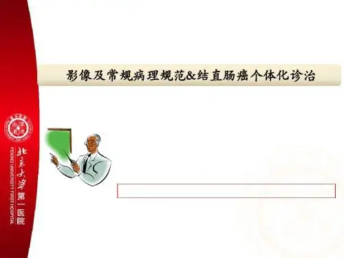 结直肠癌影像与病理规范-医学资料