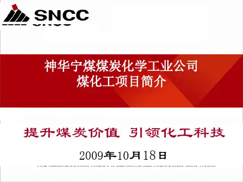 16-神宁煤化工项目简介(敦煌)