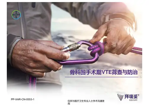 骨科VTE防治(1)
