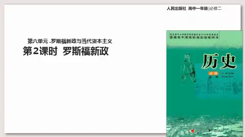 人民版高中历史必修2课件罗斯福新政课件