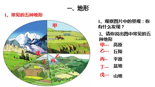 中考地理复习课件：世界的地形和气候
