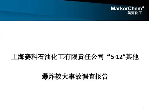 上海赛科事故报告学习PPT精选文档