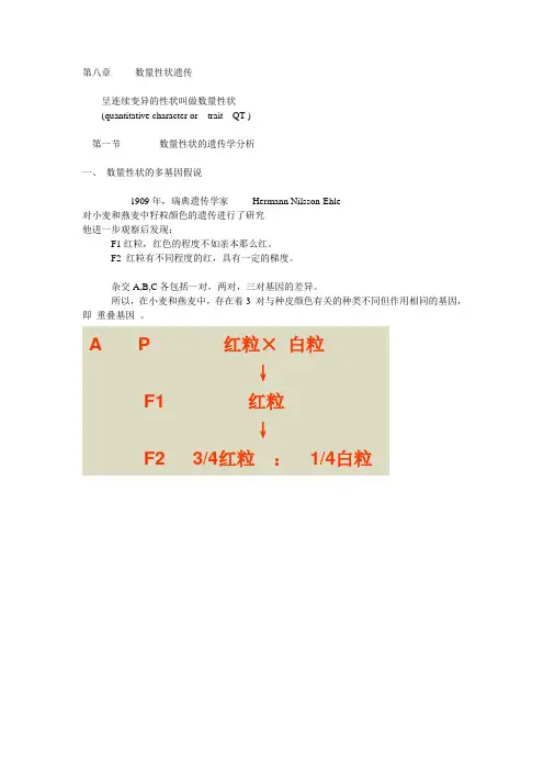 数量性状