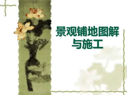 铺地工程(园路)PPT课件