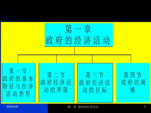 公共经济学教学课件全
