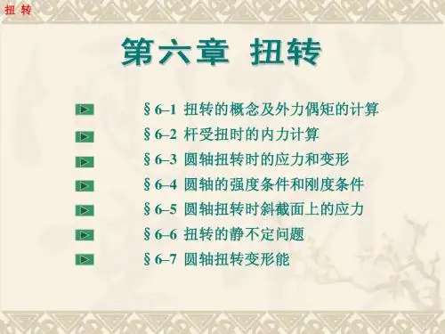 扭转课件