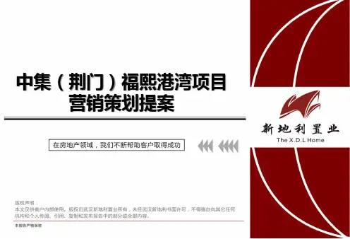 某地产项目营销策划提案(PPT 63页)