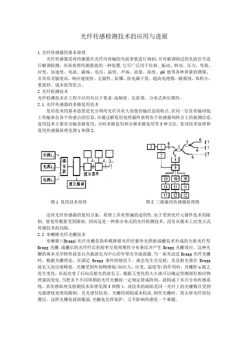 光纤传感检测技术的应用与进展