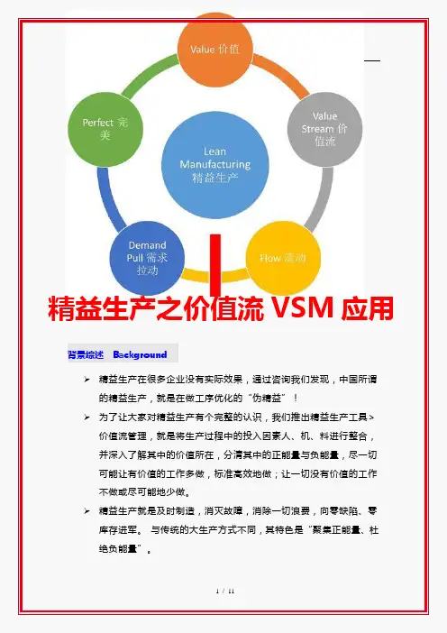 《精益生产之价值流VSM应用》