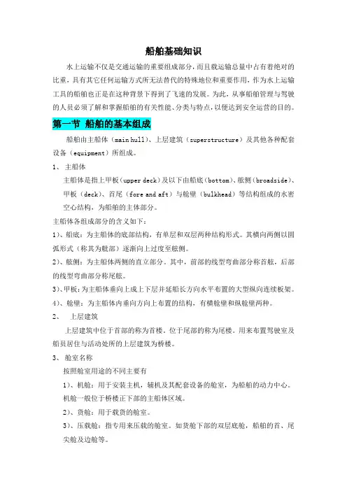 船舶基础知识