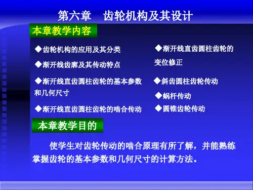 机械原理电子教案第6章