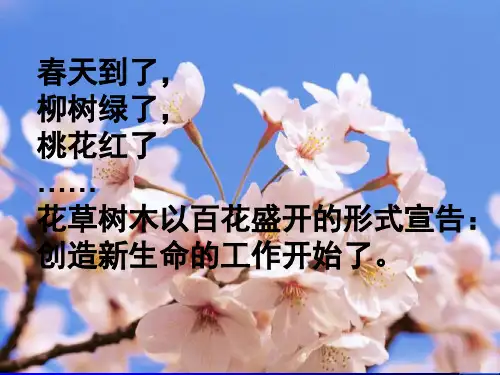 浙教版七年级科学下册1.4植物的一生第一课时课件
