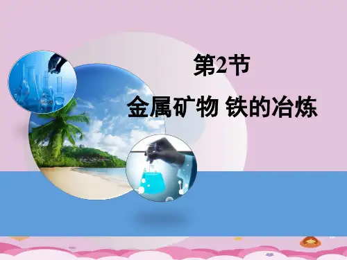 金属矿物、铁的冶炼PPT课件3 沪教版