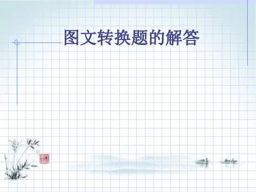 高考复习图文转换题的解答PPT【精品课件】