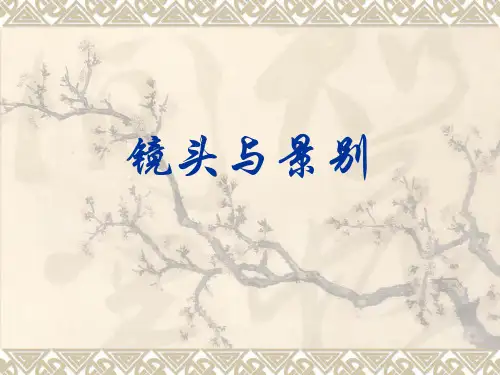 镜头与景别