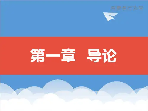 推荐-消费者行为学：中国消费者透视卢泰宏第二版第1-1