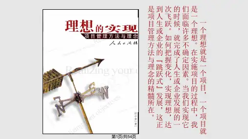 项目管理12概述PPT课件