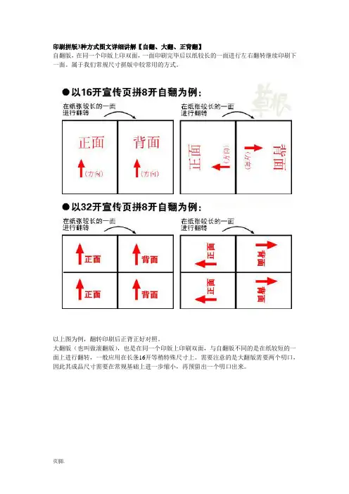 印刷拼版3种方式图文