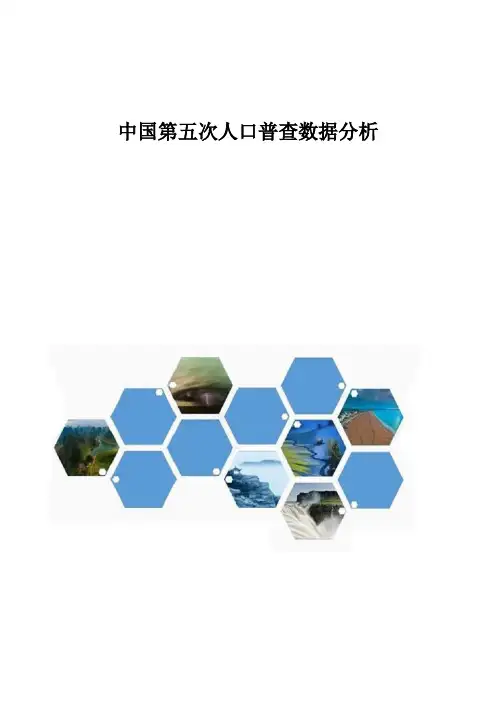 中国第五次人口普查数据分析