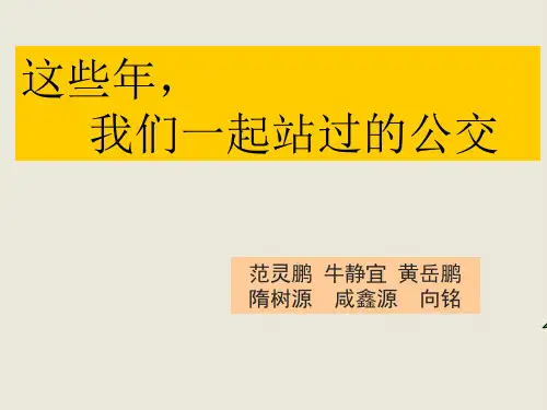 那些年的公交车扶手分析