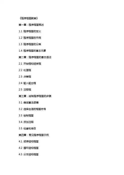 《程序框图教案》