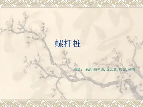 螺杆桩