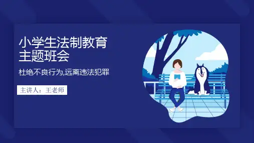 小学生法制教育课件(共33张PPT)