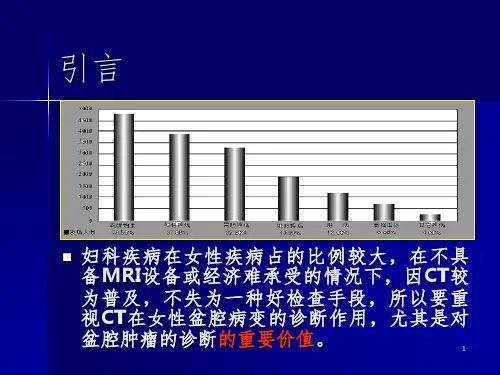女性盆腔病变的CT诊断课堂PPT