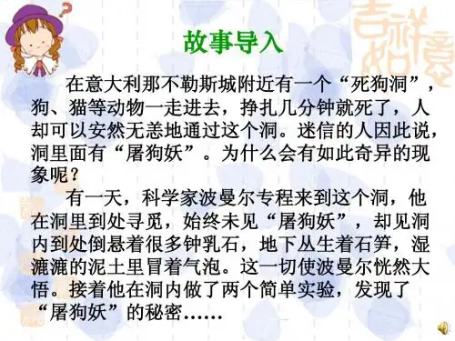 九年级化学 奇妙的二氧化碳1 ppt课件