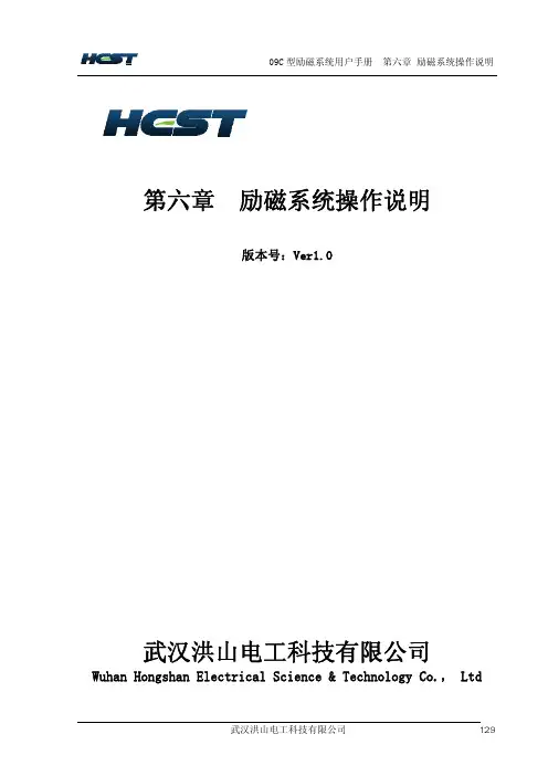 6-励磁系统操作说明