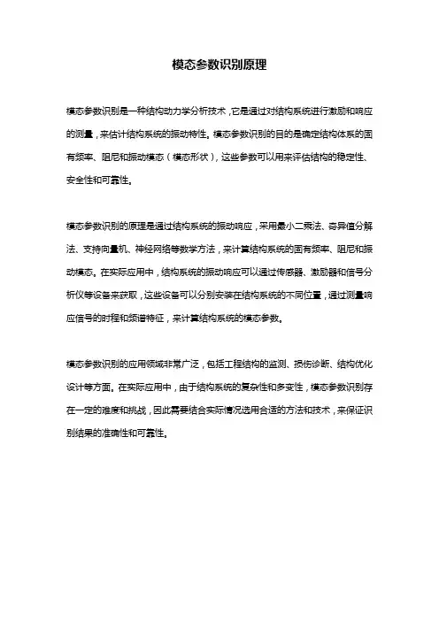 模态参数识别原理