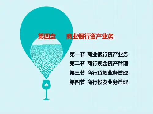 商业银行经营管理--第四章