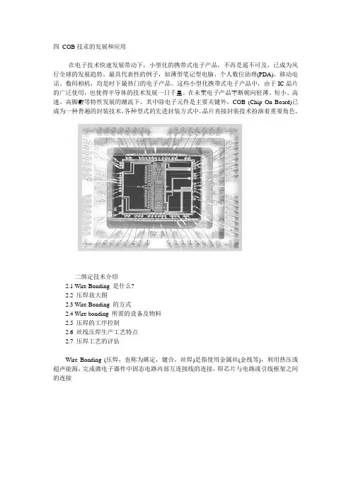 COB技术的发展和应用