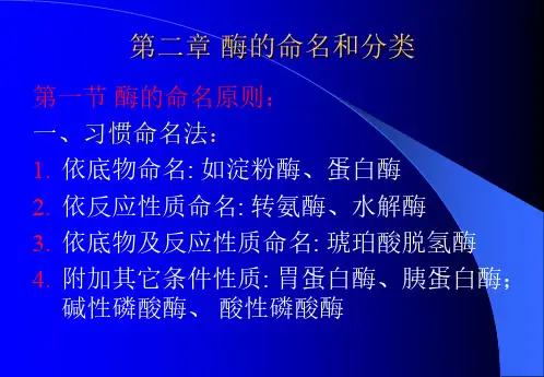 2017-03第三章 酶的命名和分类