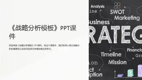 《战略分析模板》课件