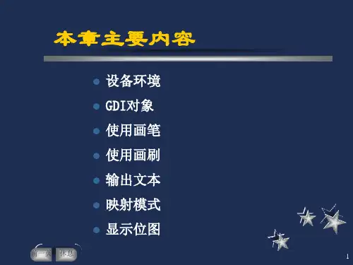 VC中MFC绘图详细教程