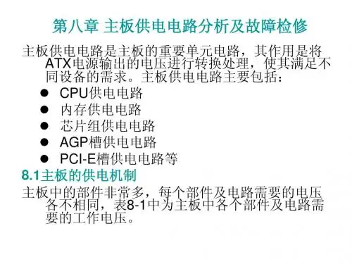 第八章 主板供电电路