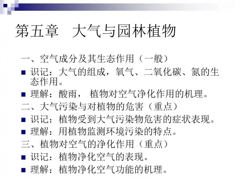 园林生态学课件第五章-第七章