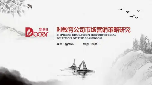 中国风市场营销答辩