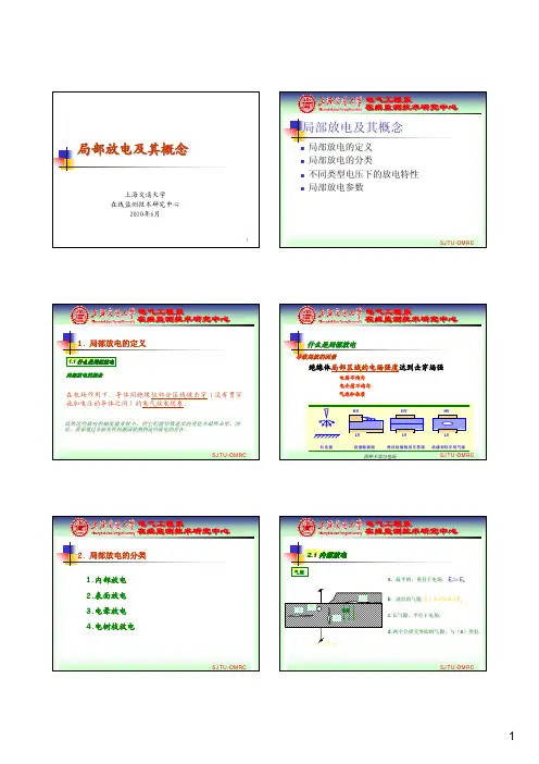 第二讲 局放基本概念