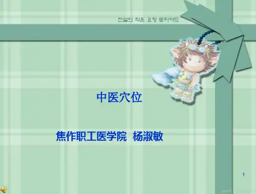 中医穴位ppt课件