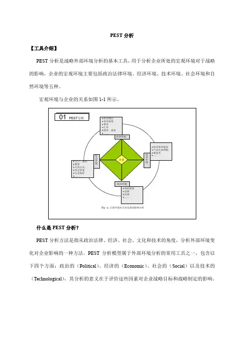 PEST工具分析