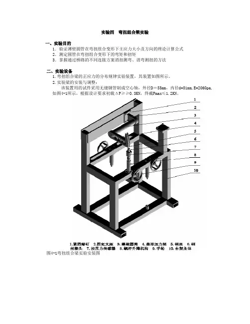 弯扭组合梁实验