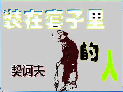 《装在套子里的人》(共30张PPT)