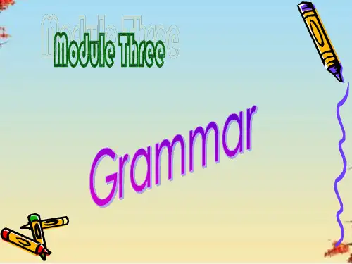 外研版高中英语选修6 Module 3 Interpersonal Relationships -- Friendship Grammar 课件(23张PPT)